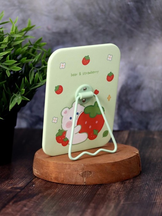 Зеркало настольное &quot;Bear strawberry&quot;, green (16*12 см) 