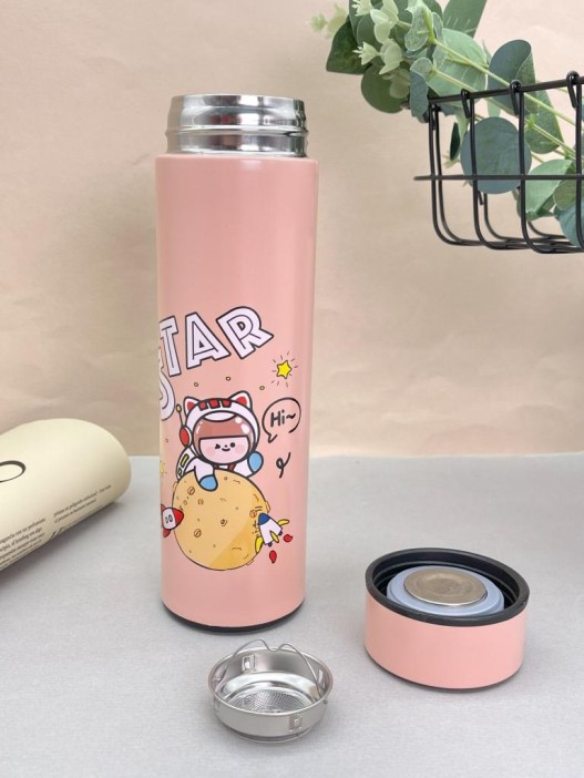 Термос «Happy friends, girl», red (500 ml) 