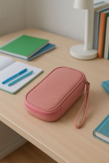 Пенал "Colors", pink (19*10.5*2,5 см)