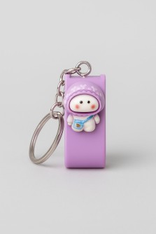 Брелок-степлер "Hare hood", purple