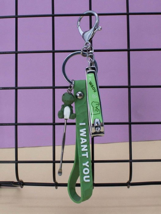 Маникюрный инструмент &quot;Animals&quot;, green 