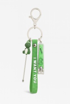 Маникюрный инструмент "Animals", green