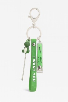 Маникюрный инструмент "Animals", green