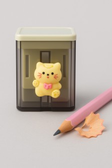 Точилка двойная для карандашей "Kitty heart"