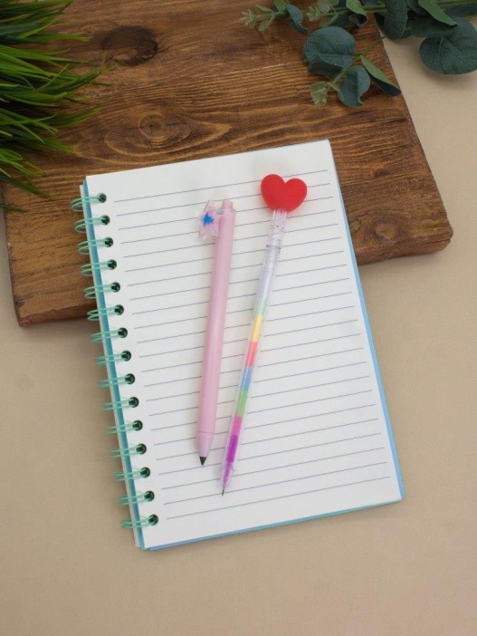 Блокнот (А5) в силиконовой обложке с джиббитсами &quot;Fantasy&quot;, blue (20.8*14.7) 