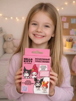 Воздушный пластилин. Набор для творчества. Куроми и Май Мелоди