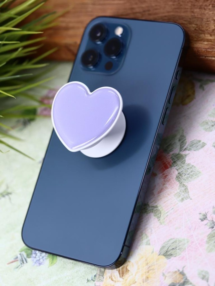 Попсокет "Heart", purple