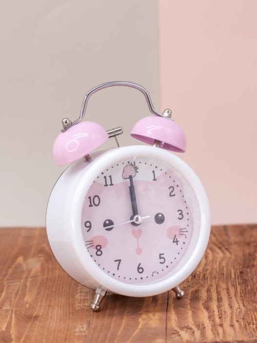 Часы-будильник &quot;Funny cat&quot;, white 