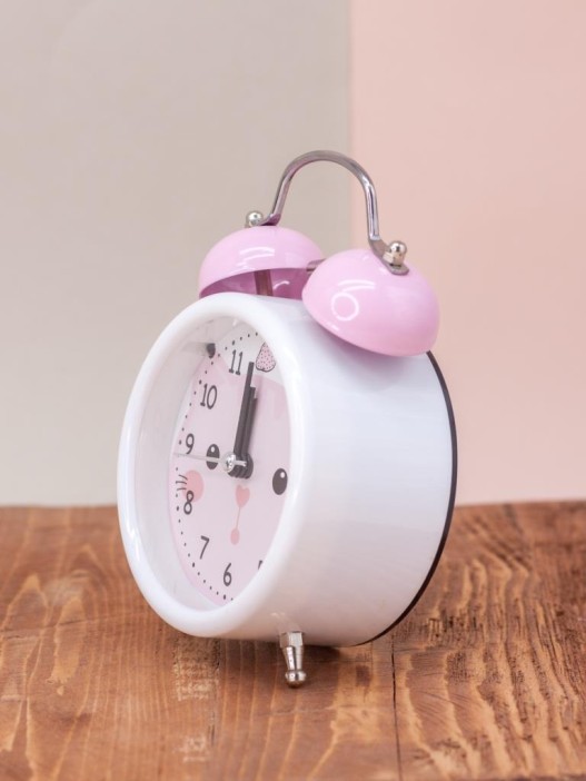 Часы-будильник &quot;Funny cat&quot;, white 