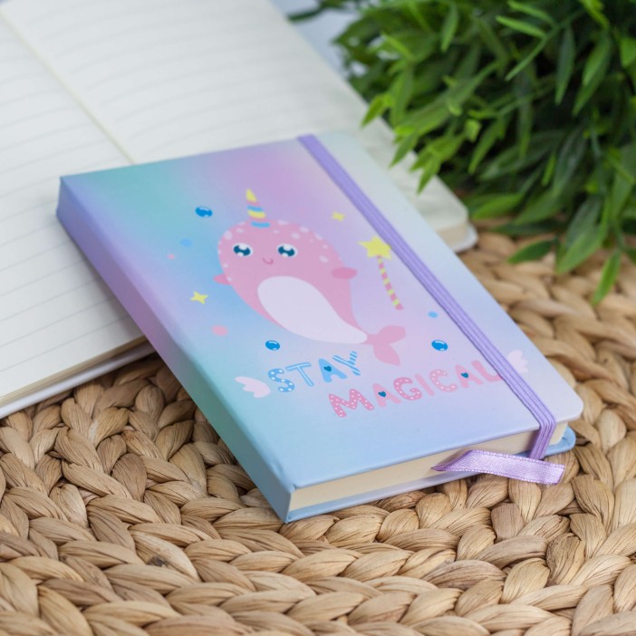 Блокнот (A6) "Whalecorn stay magical", (14.5*10.5) 