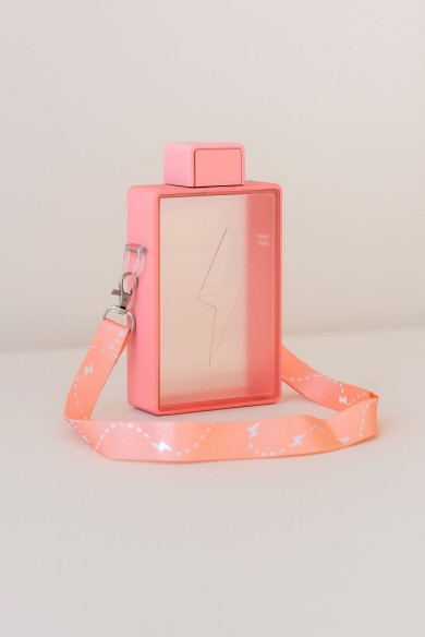 Бутылка "Battery", pink (450 ml)