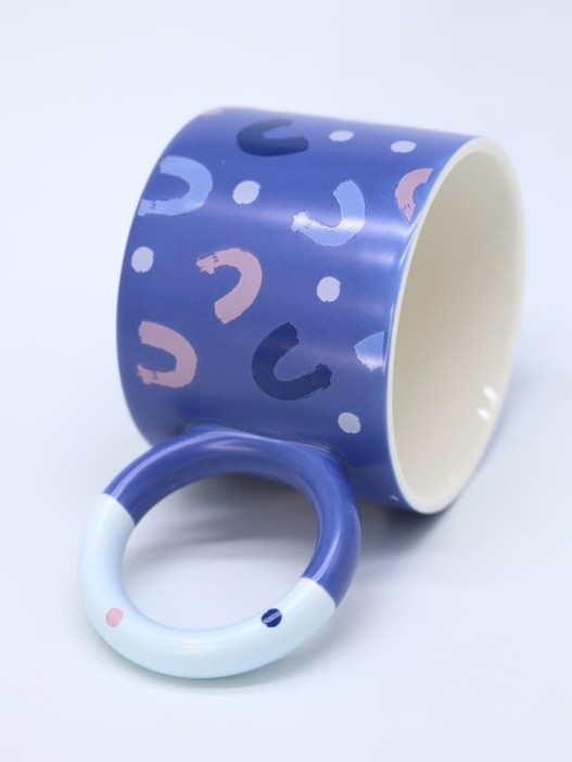 Кружка «Geometric style», blue (390 ml) 