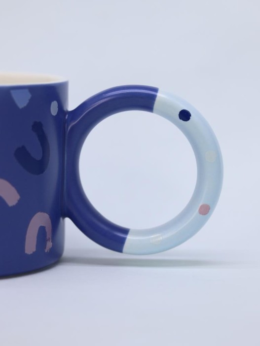 Кружка «Geometric style», blue (390 ml) 