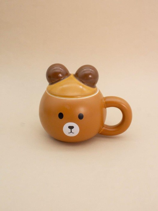 Кружка «Bubble bear», brown (420 ml) 