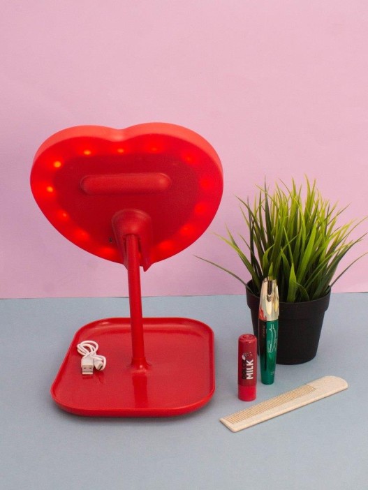 Зеркало настольное с подсветкой &quot;Lumi Love&quot;, 28*23*20 см 