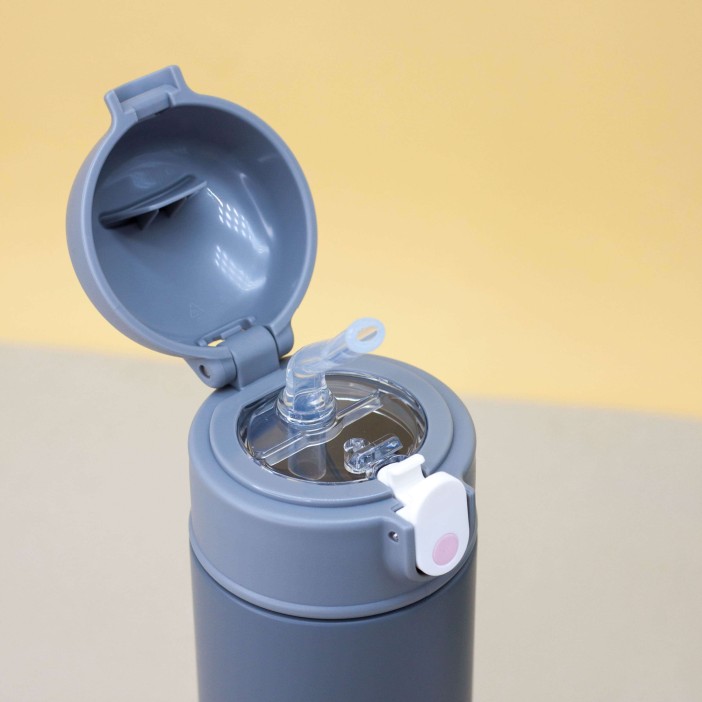 Термос "Yes water", grey (400 ml) 