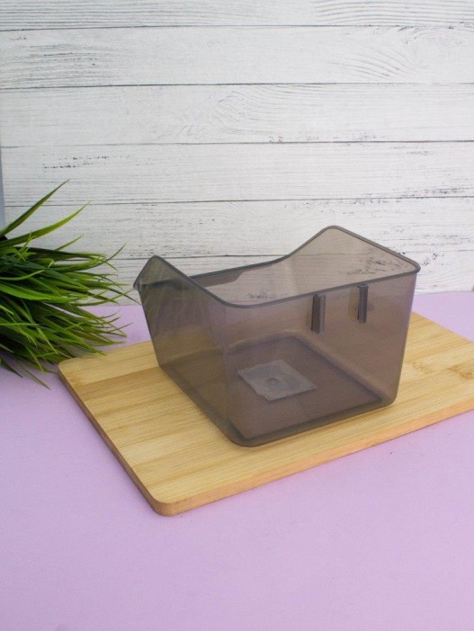 Настенный органайзер для кухни «Transparent», black (19*14*10 см) 