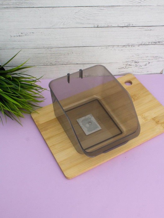 Настенный органайзер для кухни «Transparent», black (19*14*10 см) 