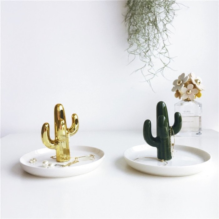 Держатель для украшений &quot;Cactus&quot;, gold 
