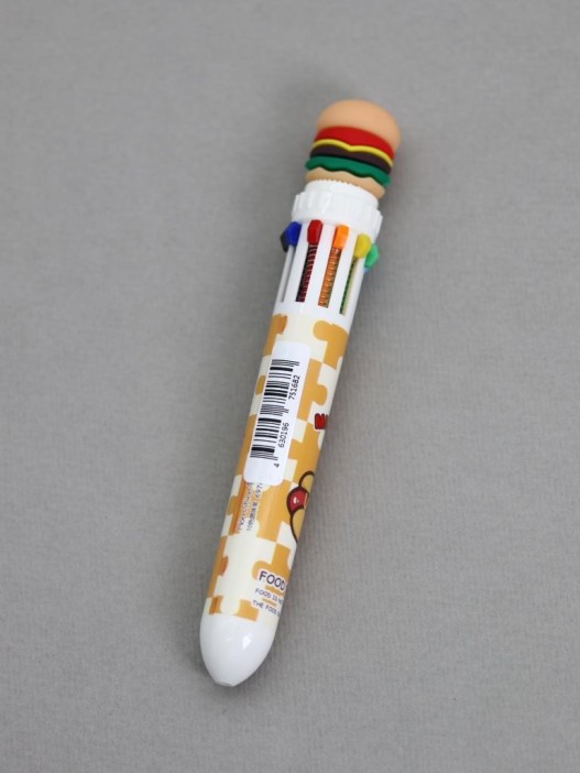 Разноцветная ручка 10 в 1  &quot;Hot-dog&quot; 