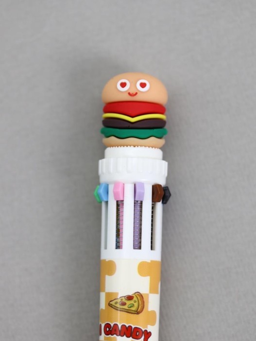 Разноцветная ручка 10 в 1  &quot;Hot-dog&quot; 