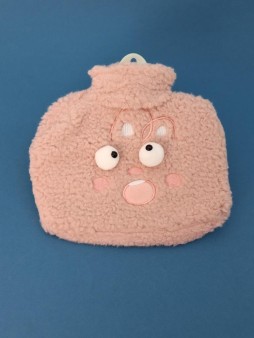 Грелка плюшевая "Funny faces", bunny, 1000 мл (20*20 см)