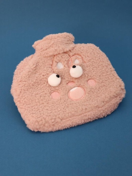 Грелка плюшевая &quot;Funny faces&quot;, bunny, 1000 мл (20*20 см) 