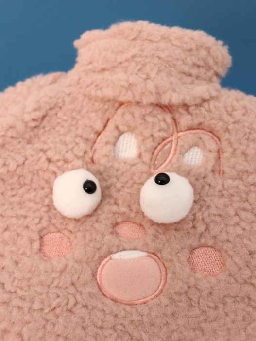 Грелка плюшевая &quot;Funny faces&quot;, bunny, 1000 мл (20*20 см) 