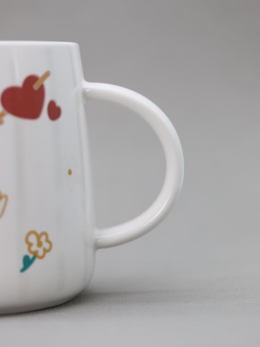 Кружка «Kid cat»,white-brown 