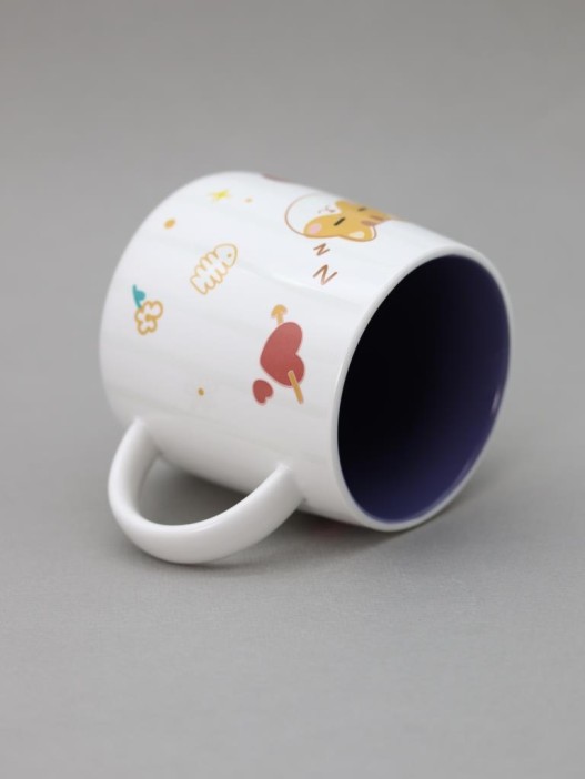 Кружка «Kid cat»,white-brown 