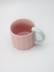 Кружка «Рубчатая кружка», розовая. 