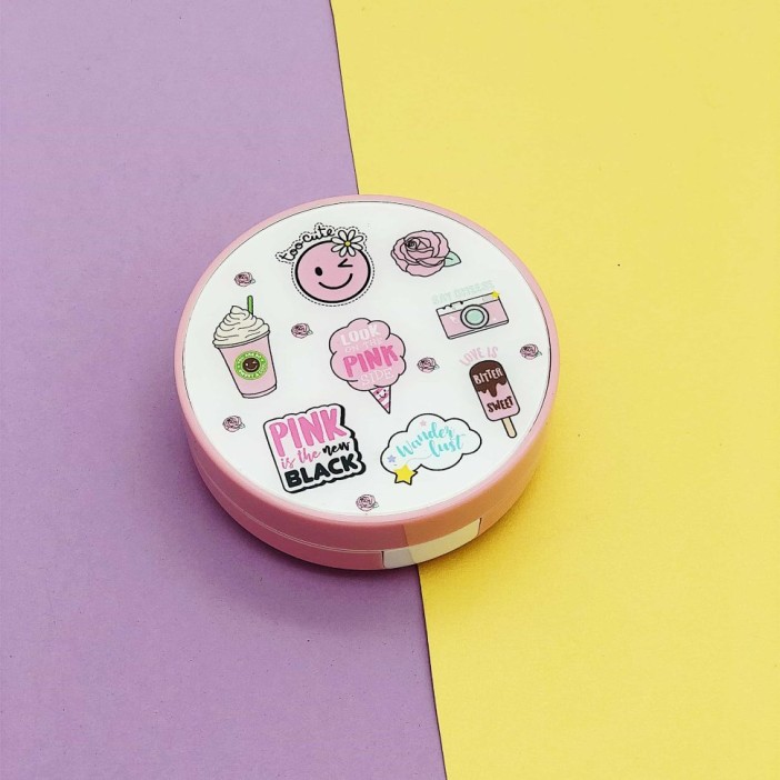 Контейнер для линз "Look pink" 