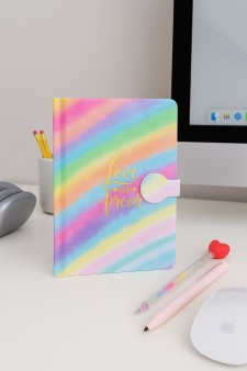 Блокнот (B6) "Pastels rainbow", rainbow (18.5*13)