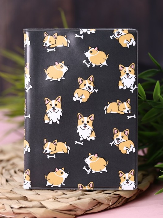 ОБЛОЖКА ДЛЯ ПАСПОРТА Doggy, плотность 600 мкм 