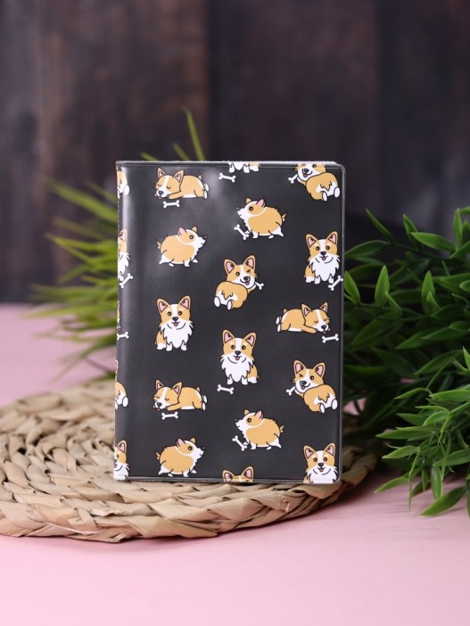 ОБЛОЖКА ДЛЯ ПАСПОРТА Doggy, плотность 600 мкм 