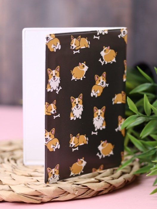 ОБЛОЖКА ДЛЯ ПАСПОРТА Doggy, плотность 600 мкм 