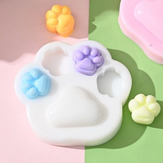 Мялка - антистресс «Изящная Таба ЛАПКА», белая (УЦЕНКА)