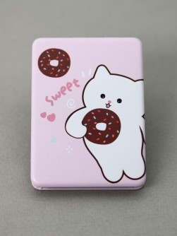 Зеркало "Sweet donut square", pink