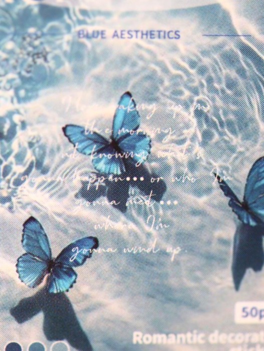 Наклейки &quot;Around the World&quot;, blue, шоу-бокс 48 шт. 