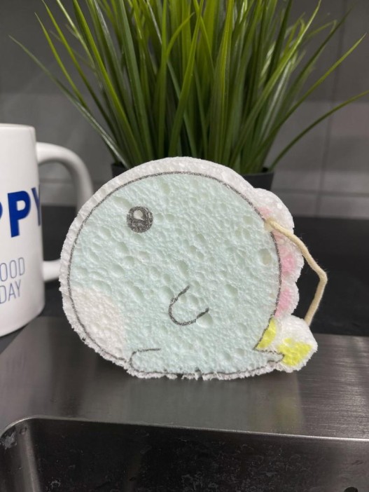 ЭКО губка для посуды &quot;Whale&quot; 