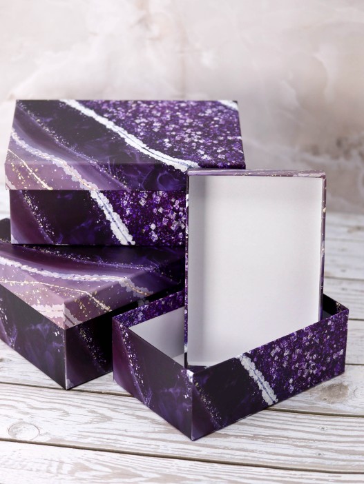Подарочная коробка «Amethyst», purple (23*16*9.5) 