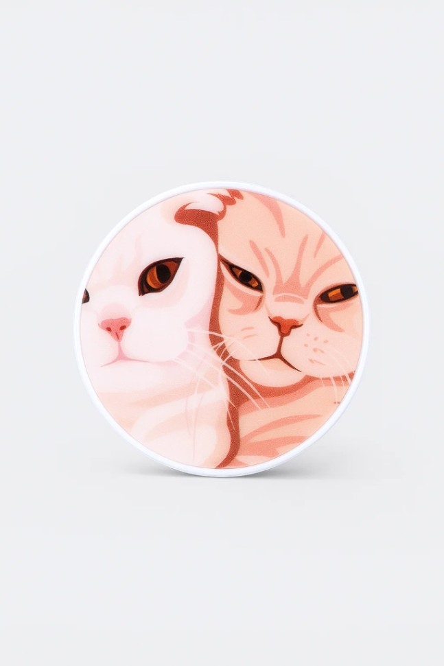 Попсокет iLikeGift "Два кота"
