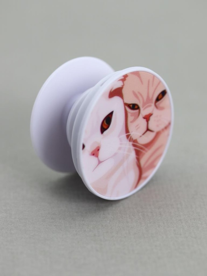Попсокет iLikeGift "Два кота"