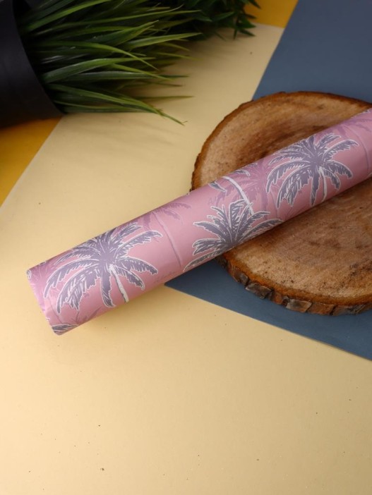 Упаковочная бумага «Palma», pink (50*70 см) 