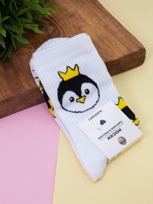 Носки женские &quot;King penguin&quot;, р. 35-40 