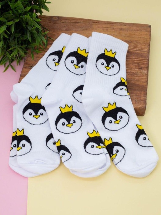 Носки женские &quot;King penguin&quot;, р. 35-40 