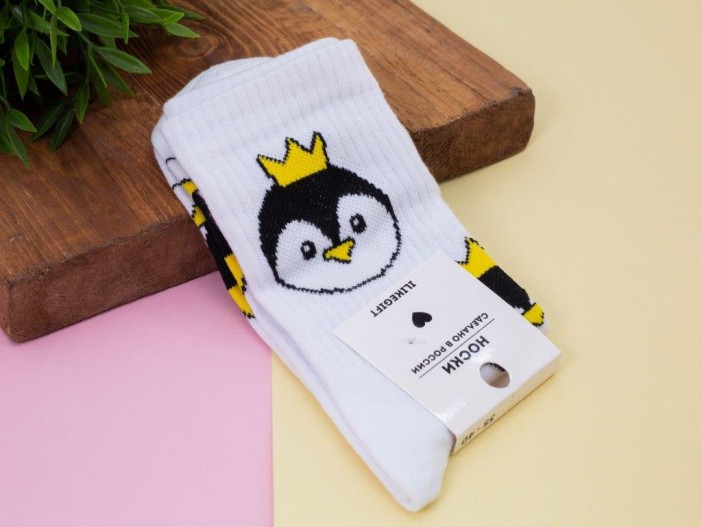 Носки женские &quot;King penguin&quot;, р. 35-40 