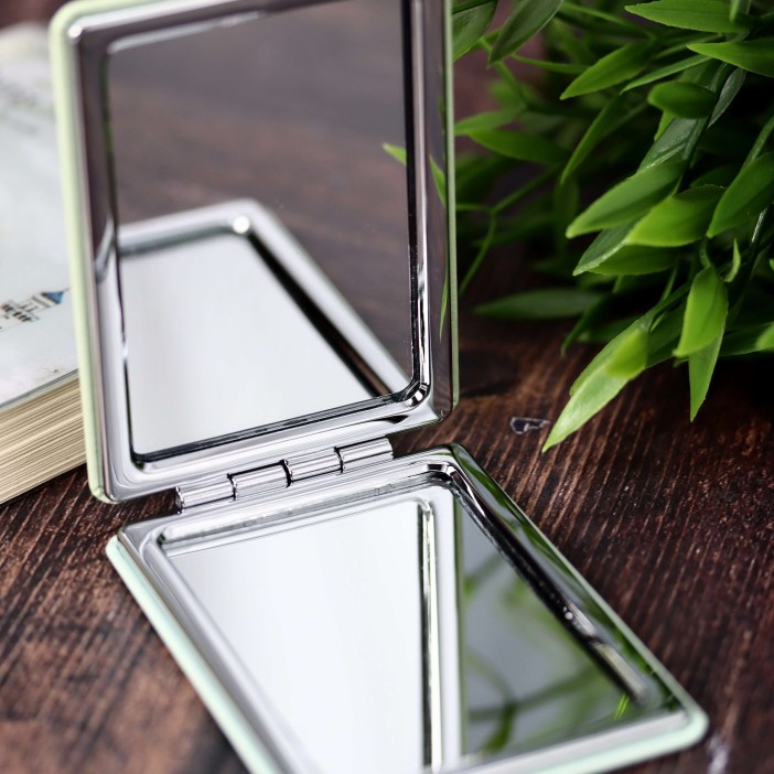 Зеркало "Bear strawberry", green 