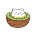 Значок &quot;Kiwi-cat&quot; 