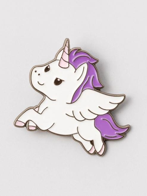 Значок &quot;Pink unicorn&quot; 
